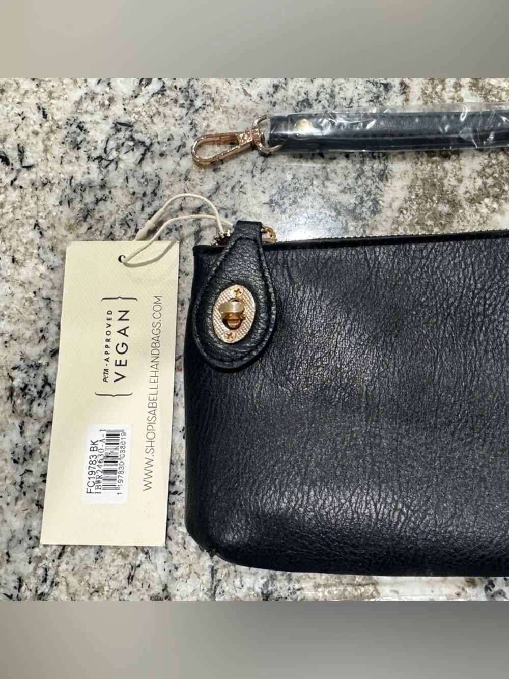 *NWT* Carrie Mini Turn Lock Crossbody/Wristlet by Isabelle Handbags - Picture 10 of 11